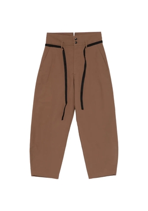 Barena strap-detail trousers - Brown