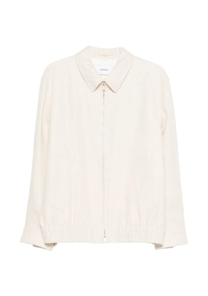 Lardini zip-up bomber jacket - Neutrals