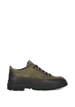 Moorer Roque leather lace-up hiking boots - Green