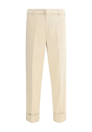 Cruna belt-loops trousers - Neutrals