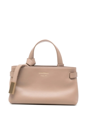 Emporio Armani top-handle tote bag - Neutrals