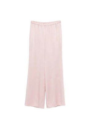 Antonelli elasticated-waistband palazzo pants - Pink