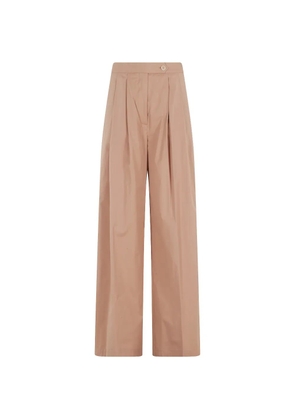 Semicouture Camelia pleated trousers - Neutrals