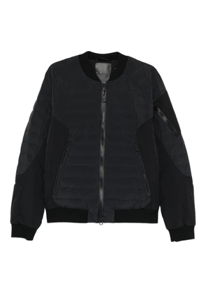 JG1 quilted zip-up jacket - Black