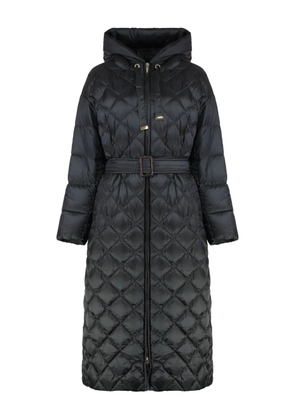 Max Mara Trepar hooded quilted down coat - Black