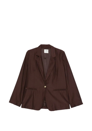 Forte Forte buttoned tailored jacket - Brown