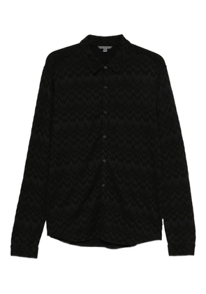 John Varvatos button-fastening shirt - Black
