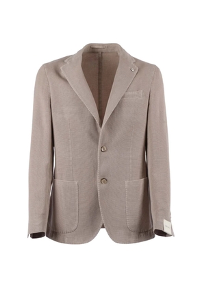 L.B.M. 1911 Drop S buttoned blazer - Neutrals