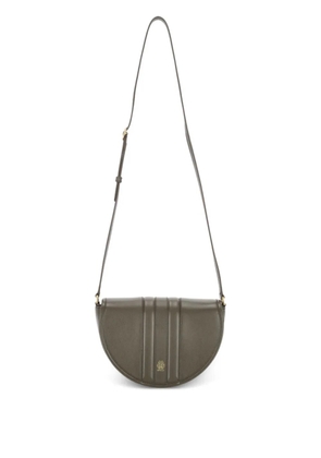 Bally panelled leather shoulder bag - Green