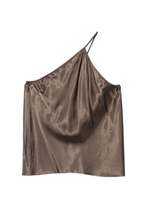 Rick Owens asymmetrical top - Brown