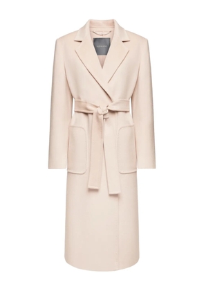 ELENA MIRO` belted pocket jacket - Neutrals