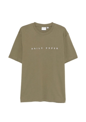 Daily Paper logo-detail T-shirt - Green