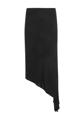 FRANCESCO MURANO asymmetric midi skirt - Black