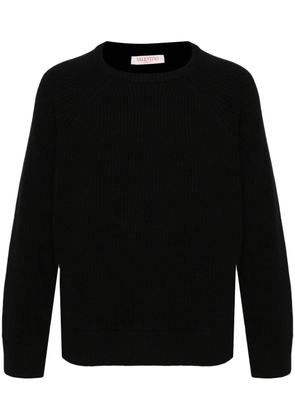 Valentino Garavani chunky-knit sweater - Black