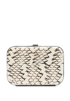 Prada Rigid card holder - White
