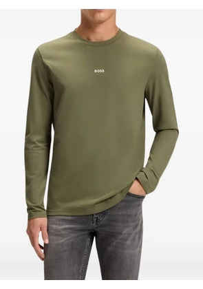 BOSS long-sleeve T-shirt - Green