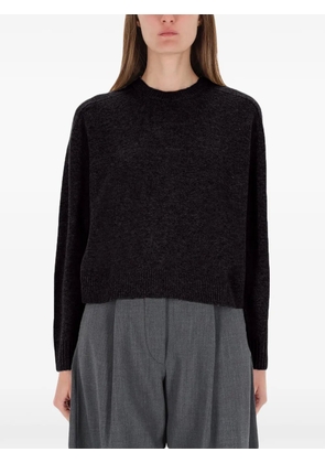 Theory ribbed crew-neck knitwear - Grey