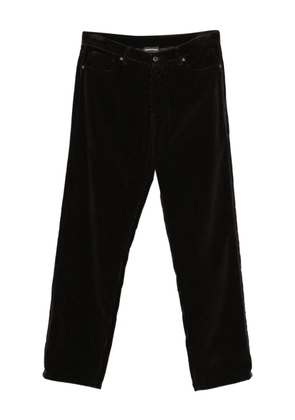 Emporio Armani straight-leg trousers - Black