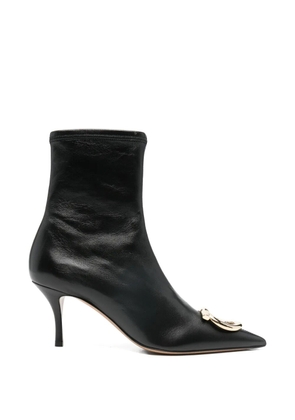 Ferragamo ganicini heeled boots - Black