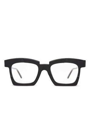 Kuboraum K5 geometric-frame glasses - Black
