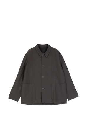 Studio Nicholson patch-pocket jacket - Grey
