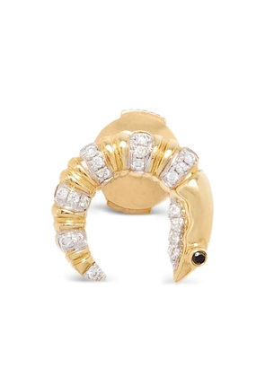 Yvonne Léon Crayfish diamond earrings - Gold