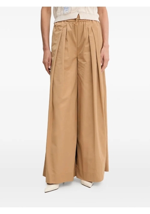 TWINSET drawstring palazzo pants - Neutrals