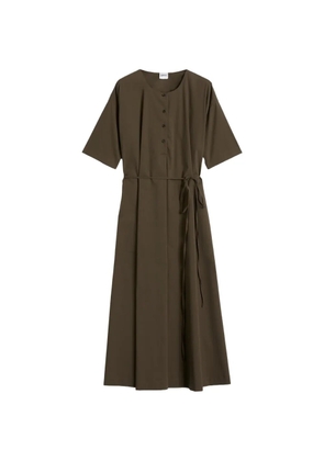 ASPESI tie-waist midi dress - Green