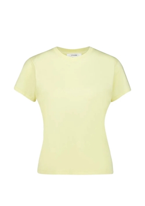 FRAME crew-neck T-shirt - Yellow