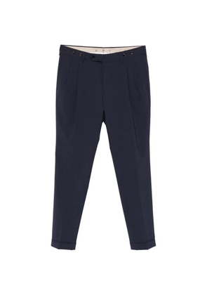 Berwich pleated trousers - Blue