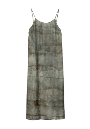 Uma Wang spaghetti strap dress - Blue