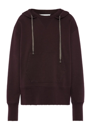 Maison Margiela cotton hoodie - Brown