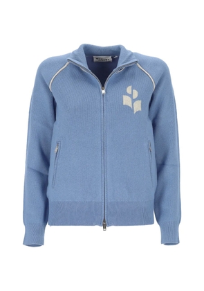 MARANT ÉTOILE Lanya zip-up cardigan - Blue