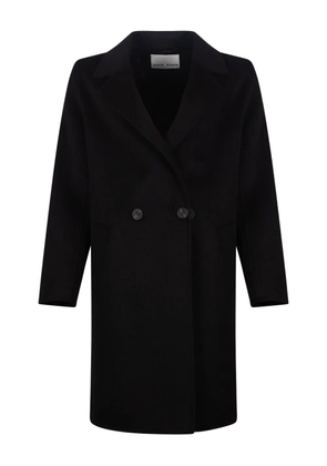 Park Place Uma double-breasted coat - Black