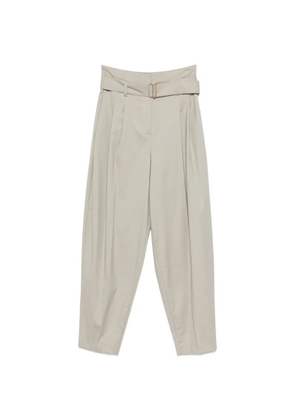Erika Cavallini tapered trousers - Neutrals