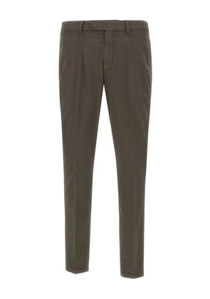 DEVORE belt-loops trousers - Brown