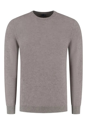 Fedeli crew-neck sweater - Brown