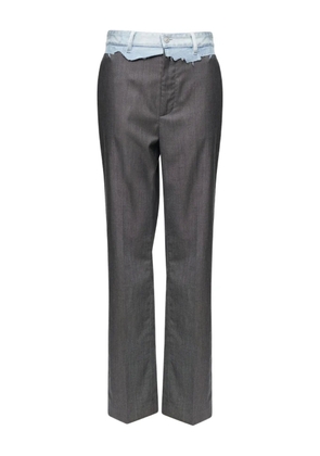 MM6 Maison Margiela denim panel trousers - Grey
