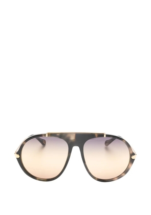 Chloé Eyewear round-shape sunglasses - Brown