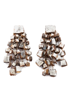 GFW handmade drop earrings - Gold