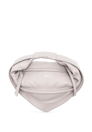 FEDERICO CINA mini Tortellino twisted handle tote bag - Grey