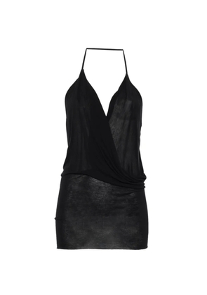 Rick Owens V-neck top - Black