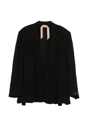 Nº21 notched lapel blazer - Black