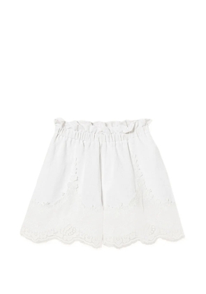TWINSET embroidered shorts - White