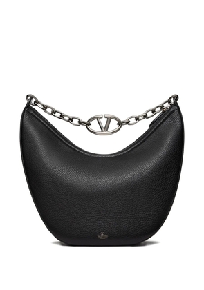 Valentino Garavani medium VLogo Moon shoulder bag - Black