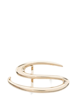 Santoni logo belt buckle - Gold