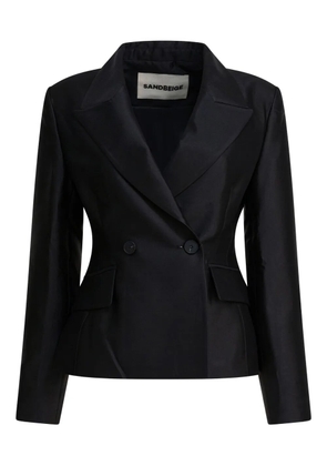 SANDBEIGE double-breasted jacket - Black