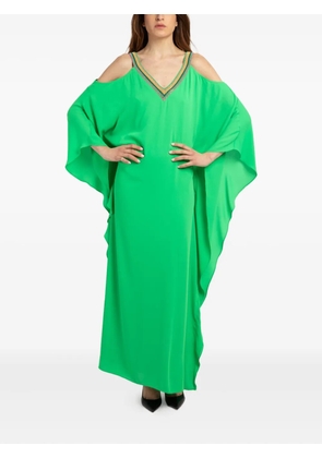 TWINSET V-neck maxi dress - Green