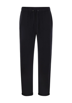 Majestic Filatures drawstring-waist trousers - Black