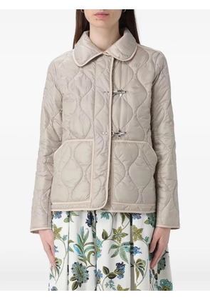 Fay quilted puffer jacket - Neutrals
